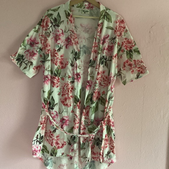 SHOW ME YOUR MUMU GARDEN OF BLOOMS BRIE ROBE - Picture 9 of 12